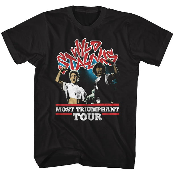 Bill and Ted Most Triumphant Black Adult T-Shirt